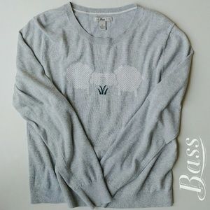 Bass Grey Sweater - XL
